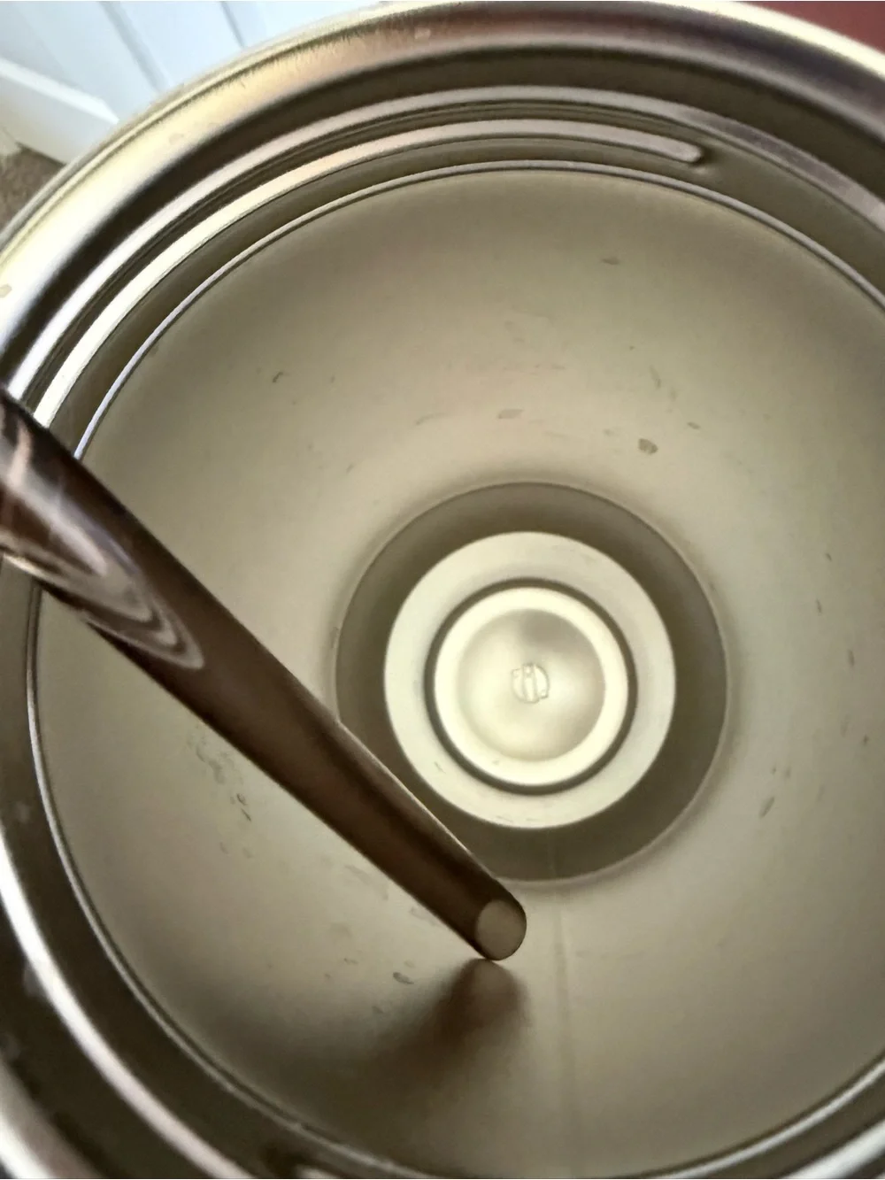 Stanley Brown Tumbler with Gold Logo and Trim